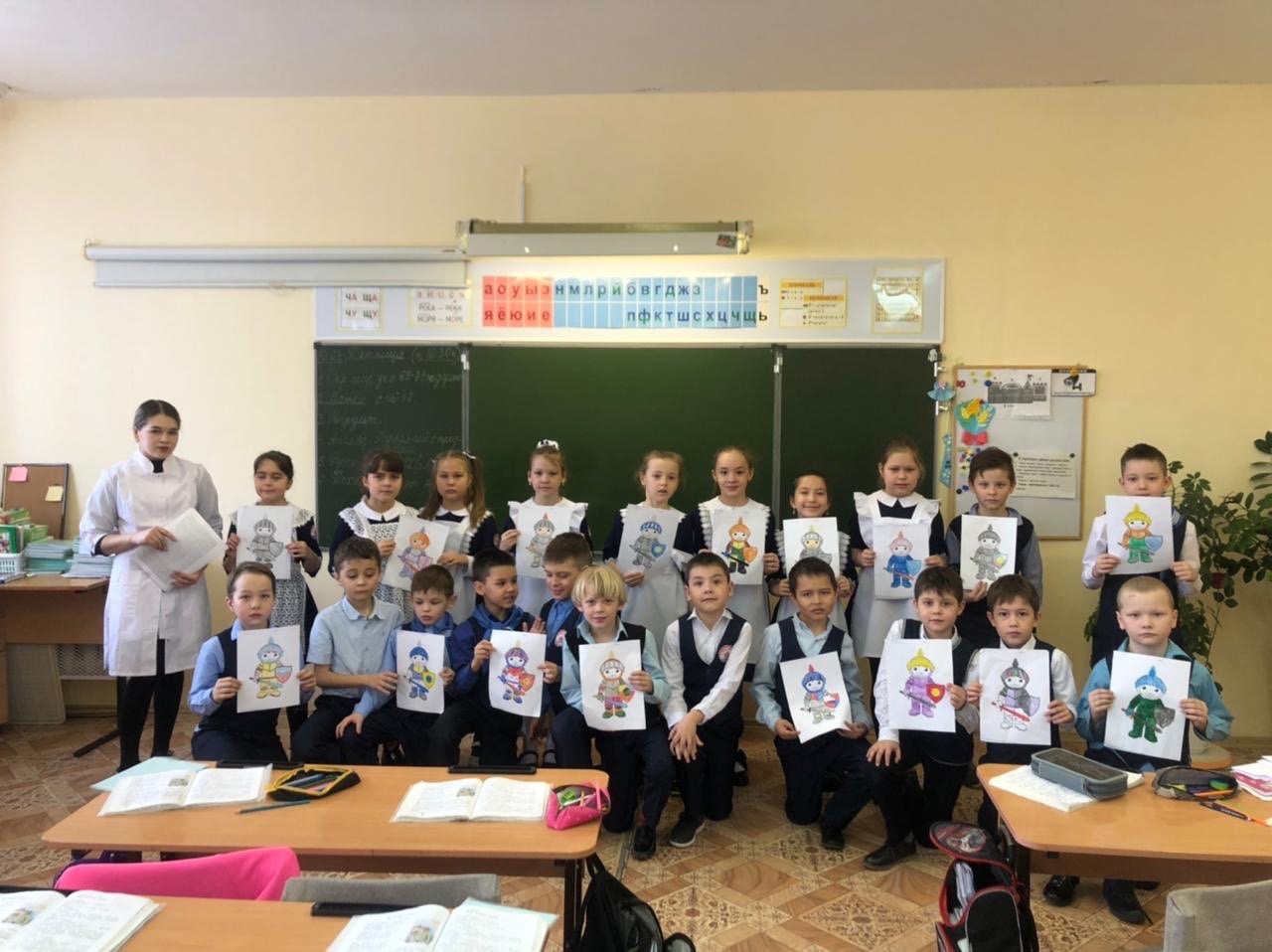 Волонтеры провели лекцию об иммунитете